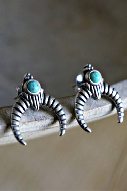 Naja Turquoise Earrings - Kariella