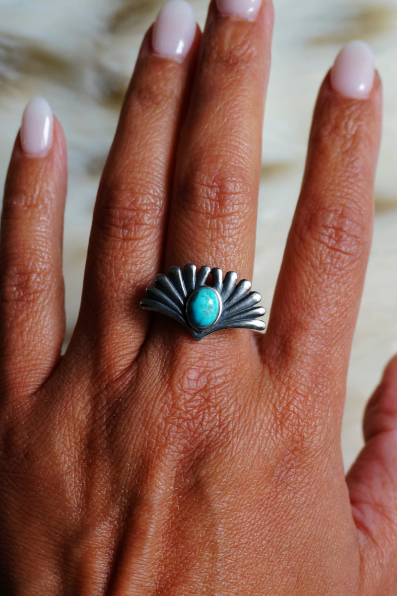 Prayer Turquoise Ring - Kariella