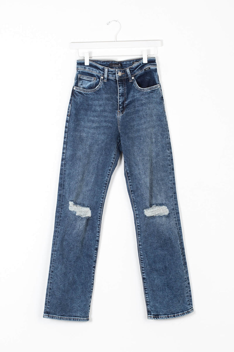 Mavi Barcelona Mid Ripped Jeans