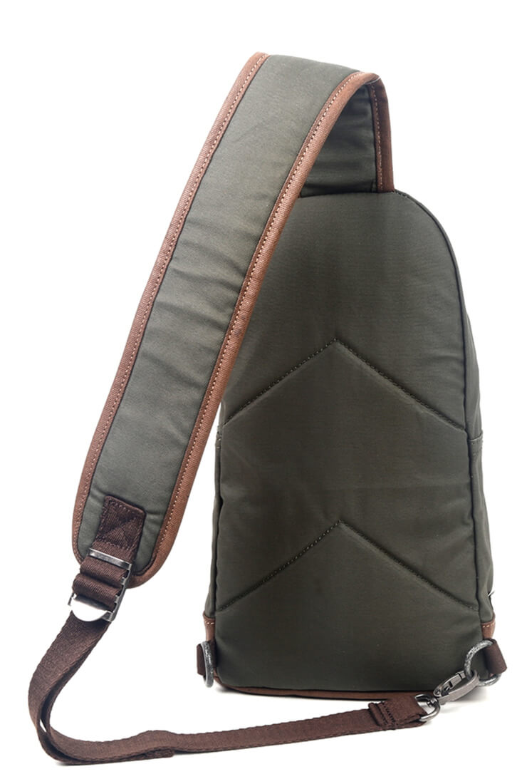 TSD Brand Urban Coated Canvas Unisex Sling Bag