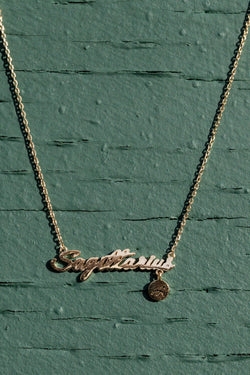 Zodiac Charm Necklace - Sagittarius - Kariella