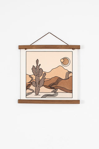 Happy Cactus Poster - Kariella