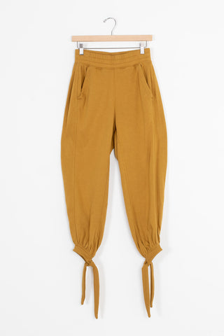 mustard yellow sweatpants