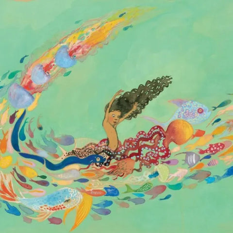 Image from Julián is a Mermaid Book