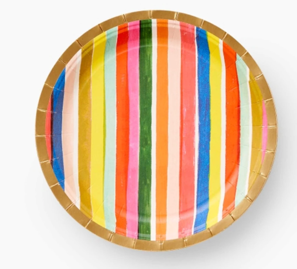 Feliz Stripe Small Plate