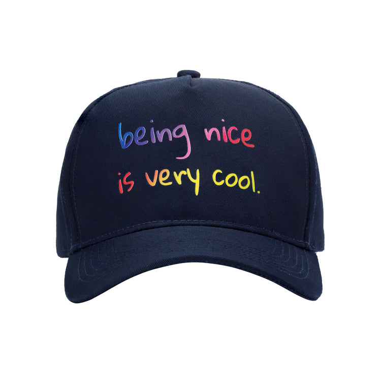 Being Nice Is Very Cool Baseball Cap