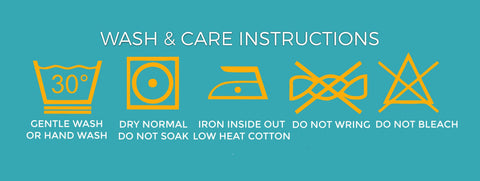 Wash Care Instructions