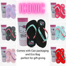 Load image into Gallery viewer, Banana Peel Girls Slippers Kids - Iconic Sweet Collection with Can