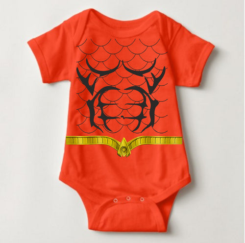 aquaman baby onesie