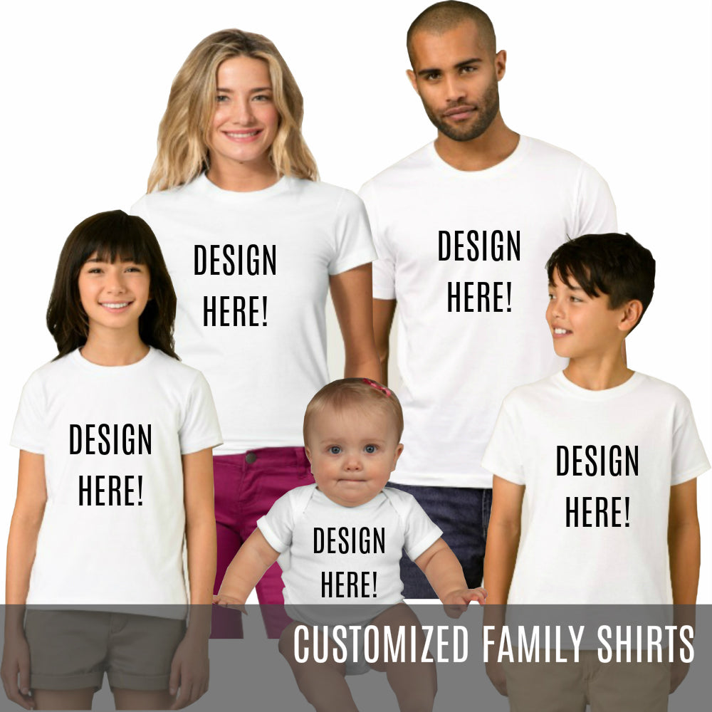 Family Set Shirt - Customized Design – MYSTYLEMYCLOTHING™