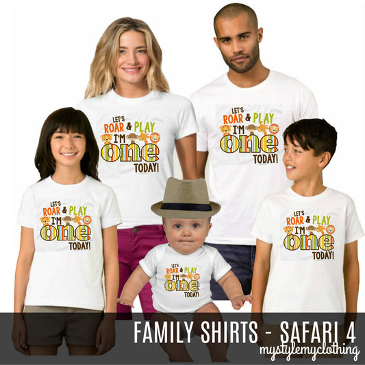 Family Set Shirt - Safari Lion – MYSTYLEMYCLOTHING™
