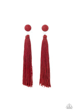 Load image into Gallery viewer, Tightrope Tassel - Red