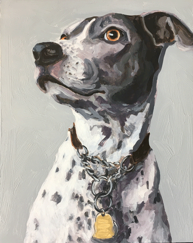 Gold Leaf Style Custom 8x10 Pet Portrait Painting – Paint of Heart Pets