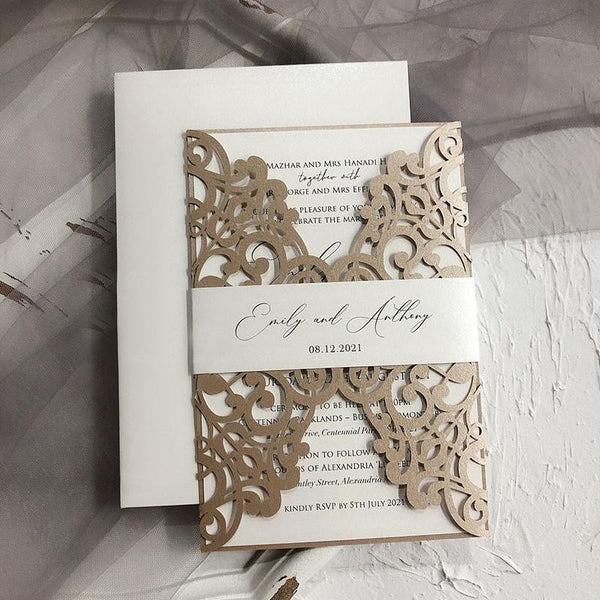 laser-cut-wedding-invitations-champagne-lace-invitation-cards