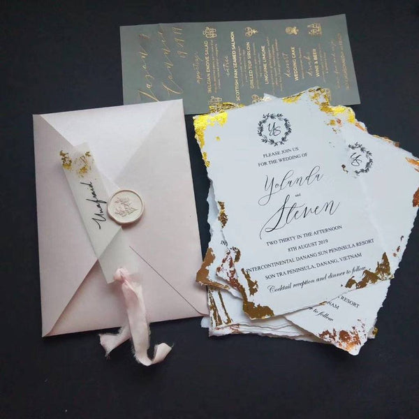 gold-stamped-wedding-invitations-cards