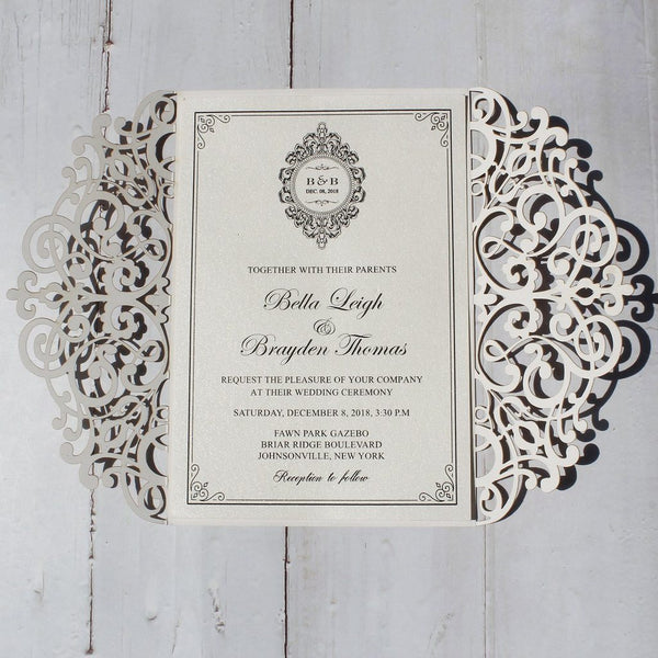 glitter-gold-invitation-cards-for-wedding bridal cards