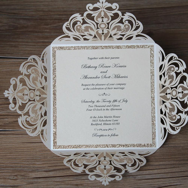 laser-cut-wedding-invitations-gold-glitter-invitation-cards