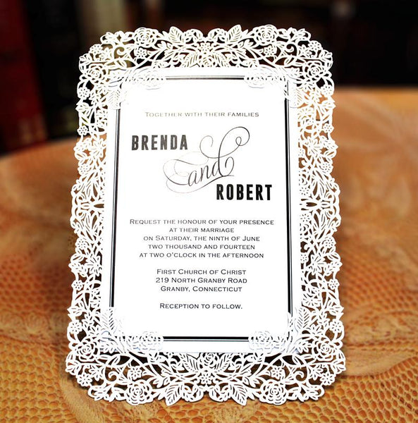 white-lace-wedding-invitation-cards