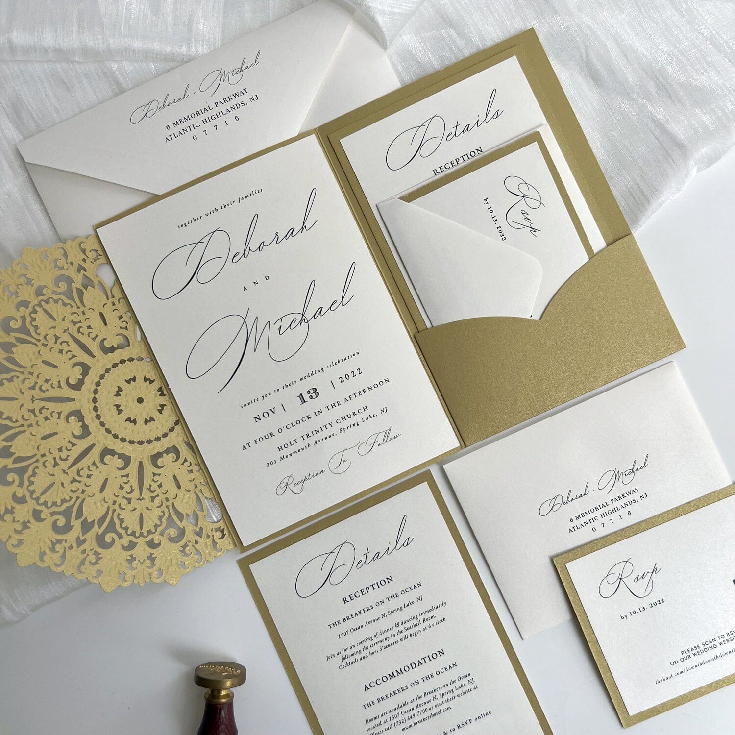 Premium Classic Crest Card Stock for DIY invites, menus and rsvp cards -  CutCardStock