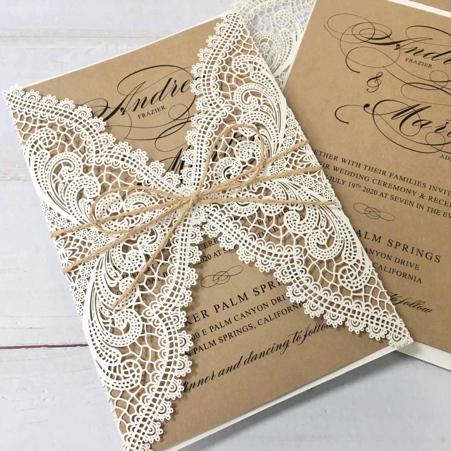 Wedding Envelopes Invitations, Kraft Paper Envelopes