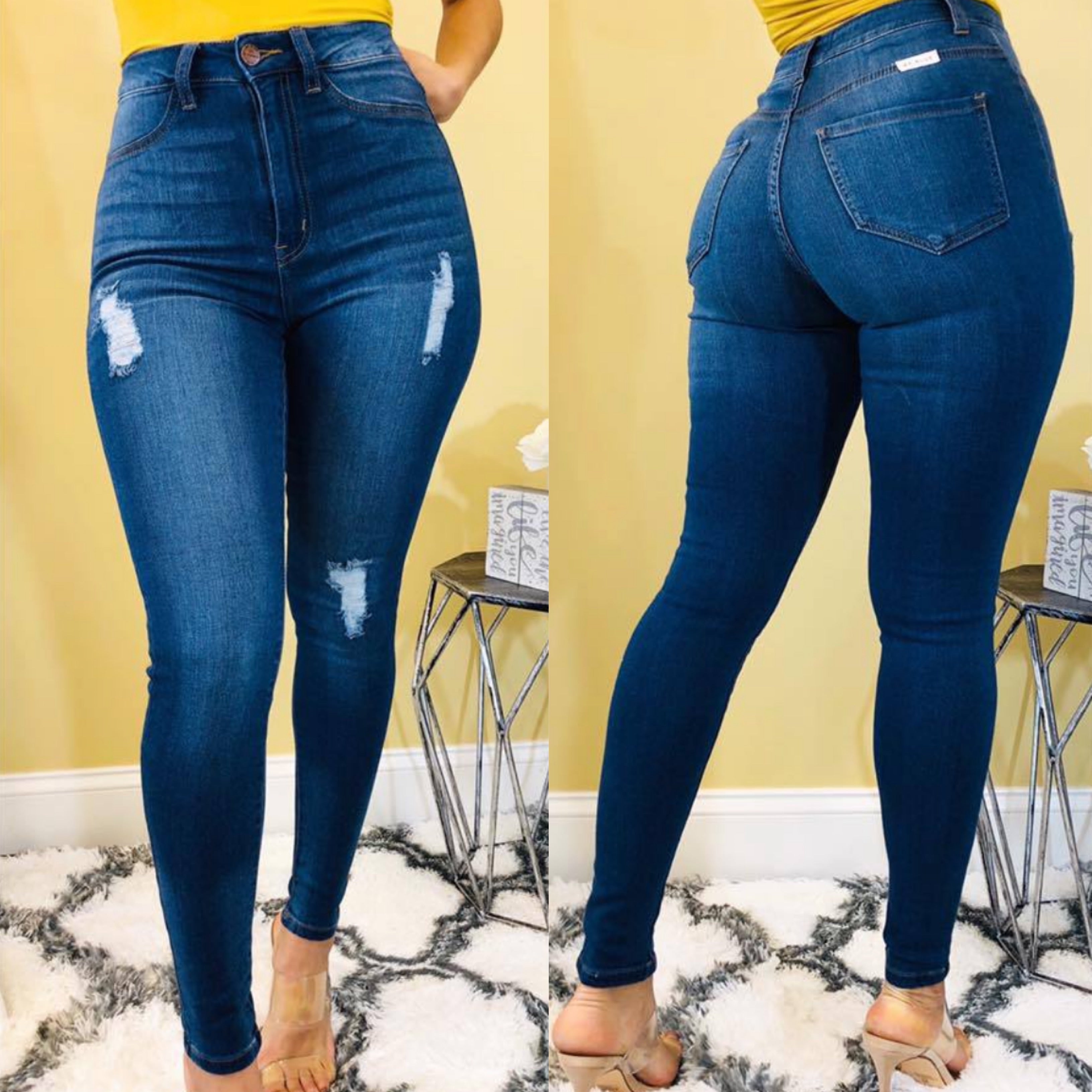 curves in jeans