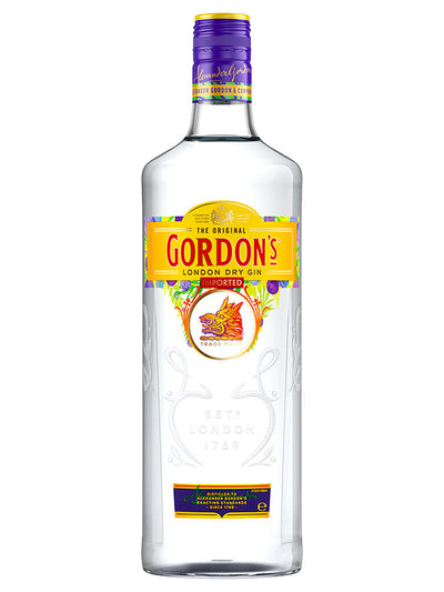 Gordon\'s London Dry Gin 37.5% Miniature 50mL – The Drink Society