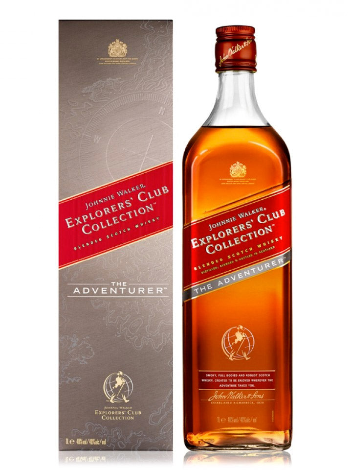 Johnnie Walker Explorers Club Collection The Adventurer Blended Scotch –  The Drink Society