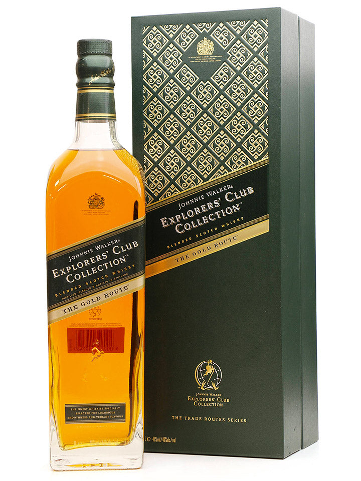 Johnnie Walker Explorers Club Collection The Gold Route Blended Scotch –  The Drink Society