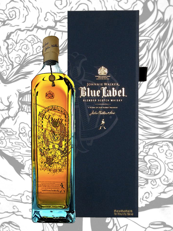 Johnnie Walker Blue Label Zodiac Collection Year Of The Dragon Blended