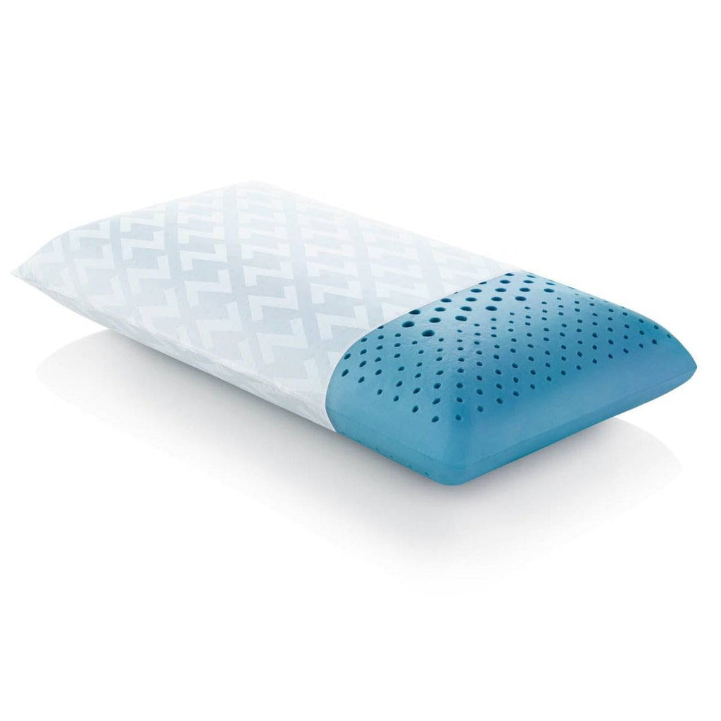 Serta® Floating Support Fiber & Gel Memory Foam Pillow