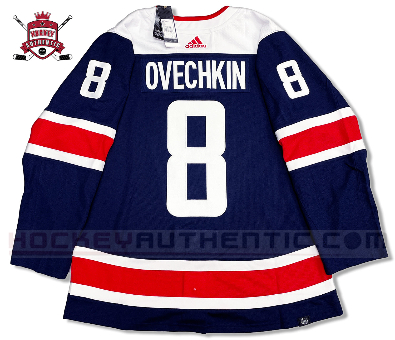 ALEXANDER OVECHKIN WASHINGTON CAPITALS THIRD AUTHENTIC ADIDAS NHL JERSEY (PRIMEGREEN MODEL)