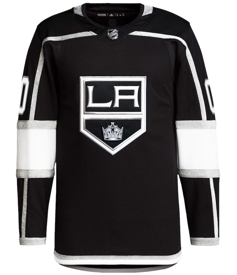 ANY NAME AND NUMBER LOS ANGELES KINGS HOME OR AWAY AUTHENTIC ADIDAS NHL JERSEY (CUSTOMIZED PRIMEGREEN MODEL)