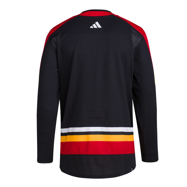 CALGARY FLAMES REVERSE RETRO AUTHENTIC ADIDAS NHL JERSEY (PRIMEGREEN MODEL)