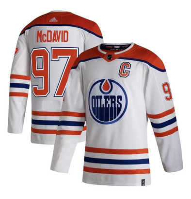 Men's Fanatics Branded Connor McDavid Royal Edmonton Oilers Home Premier Breakaway Player Jersey Size: Small