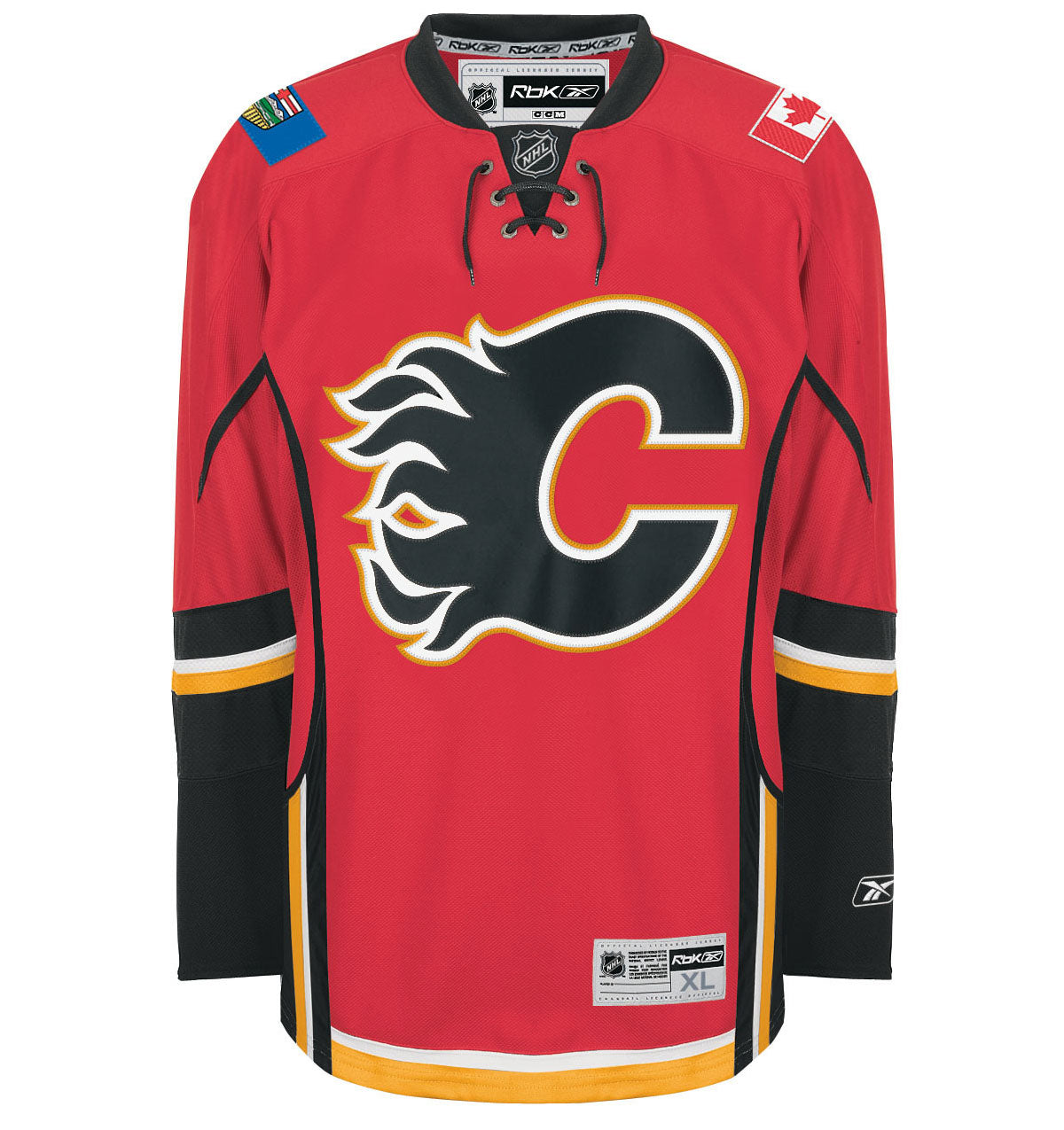 calgary flames home jersey