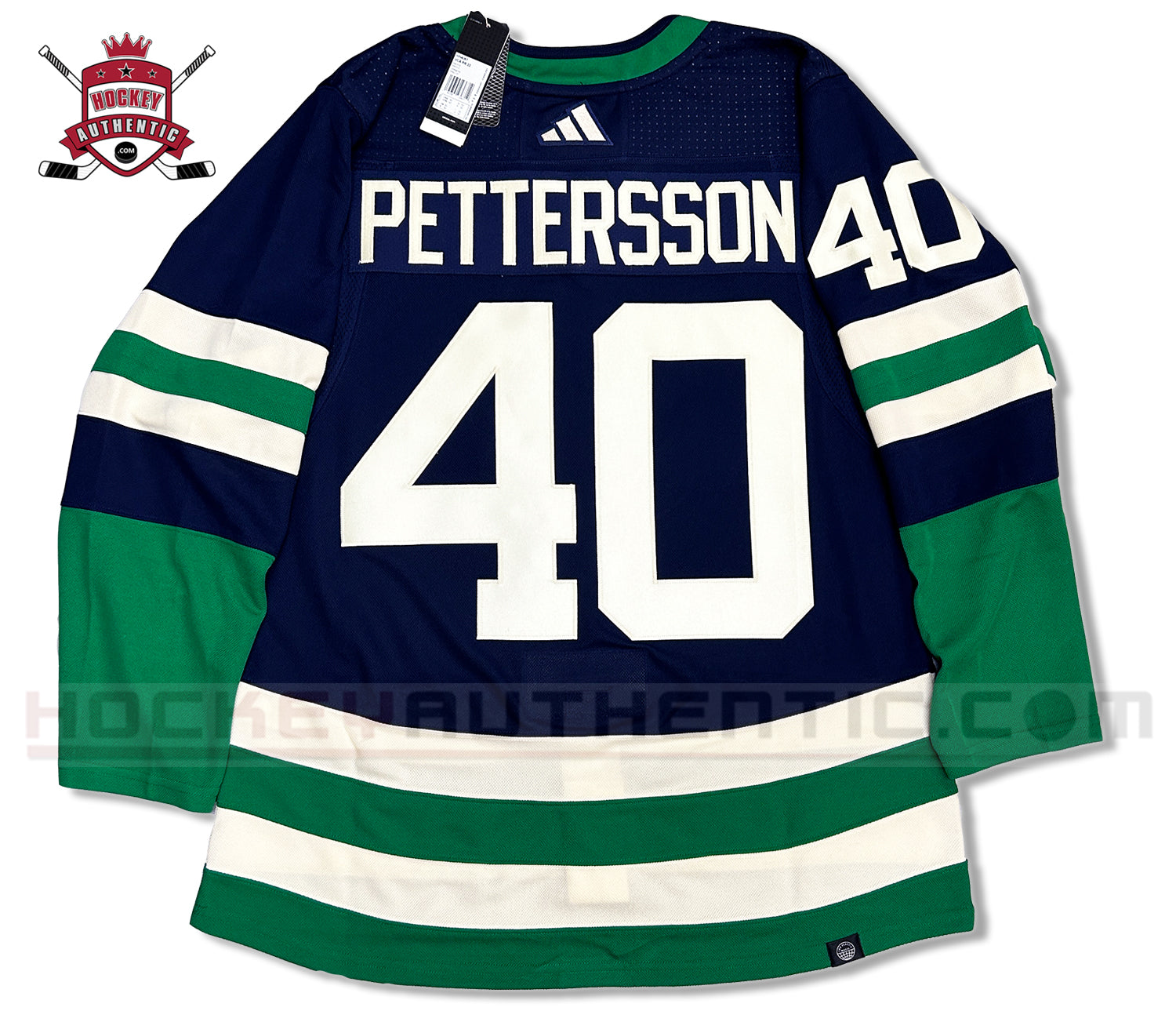 ANY NAME AND NUMBER VANCOUVER CANUCKS REVERSE RETRO AUTHENTIC ADIDAS NHL JERSEY (CUSTOMIZED PRIMEGREEN MODEL)