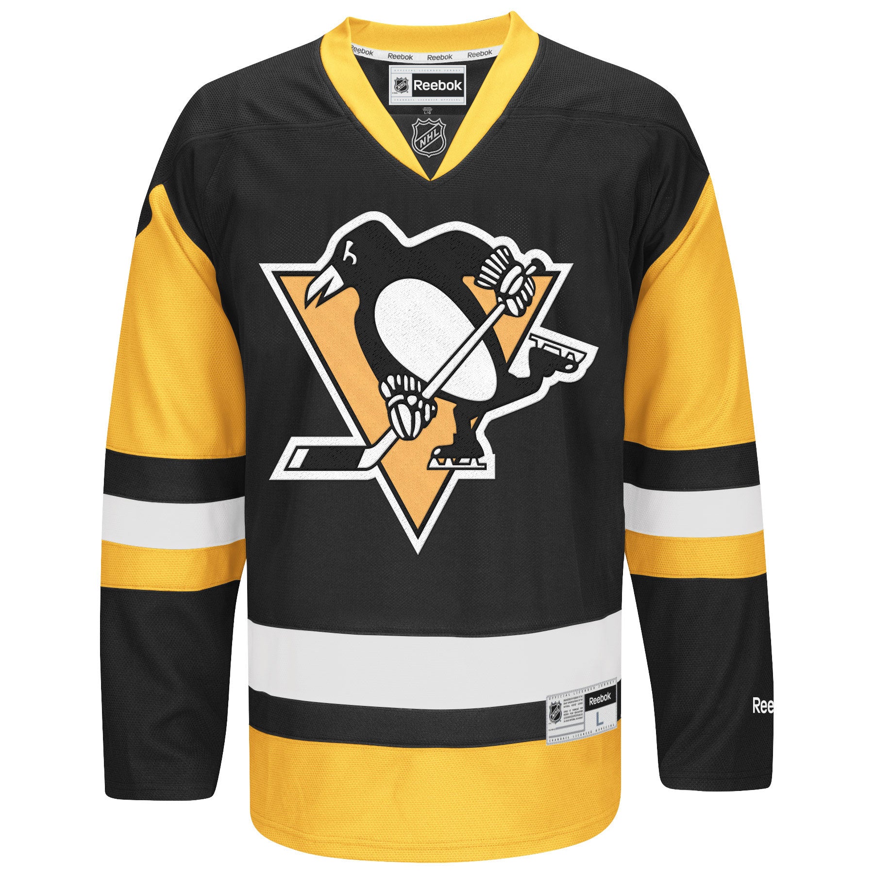 penguins black jersey