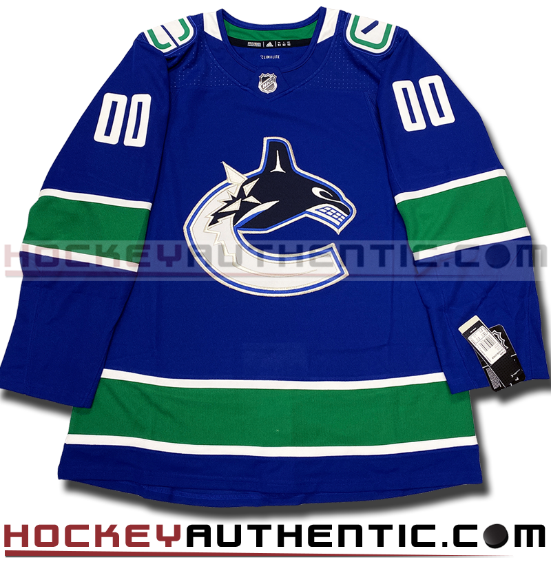 ANY NAME AND NUMBER VANCOUVER CANUCKS AUTHENTIC ADIDAS NHL JERSEY (CUSTOMIZED CLIMALITE/AEROREADY MODEL)