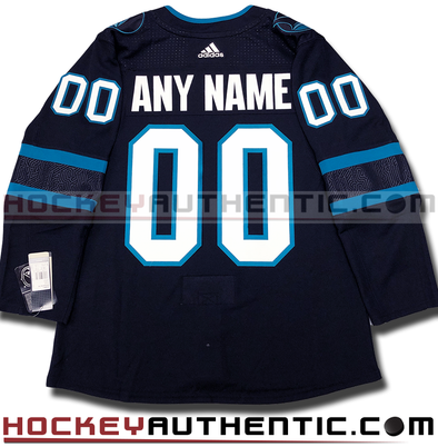 ANY NAME AND NUMBER SAN JOSE SHARKS 