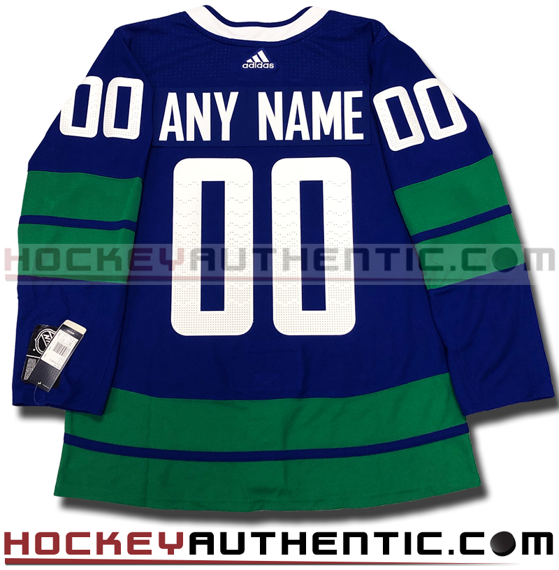 ANY NAME AND NUMBER VANCOUVER CANUCKS 