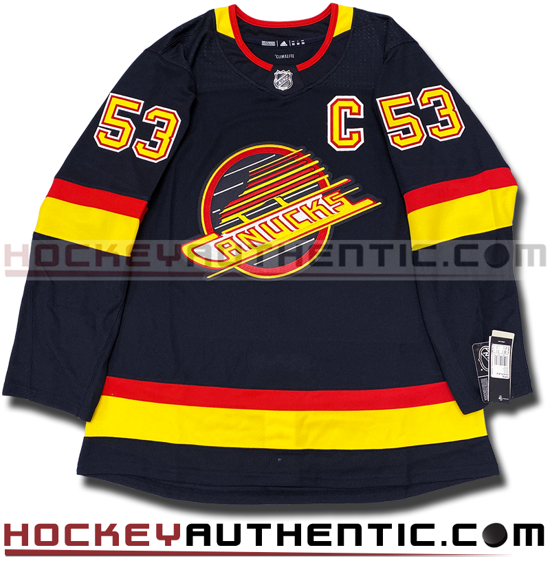 ANY NAME AND NUMBER VANCOUVER CANUCKS RETRO BLACK SKATE ...