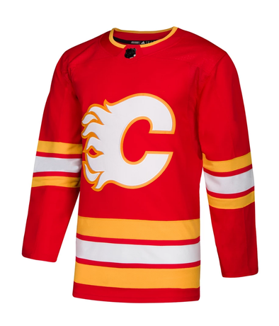 calgary flames throwback jersey