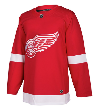 detroit red wings home jersey