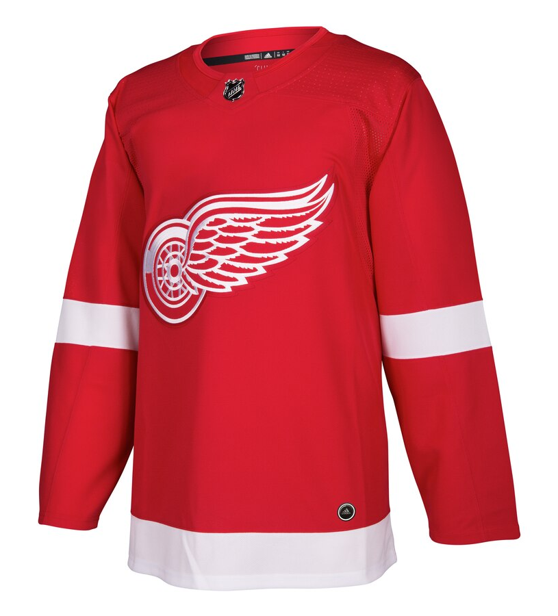 authentic red wings jersey