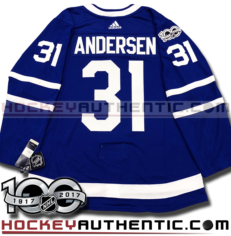 leafs 100 jersey