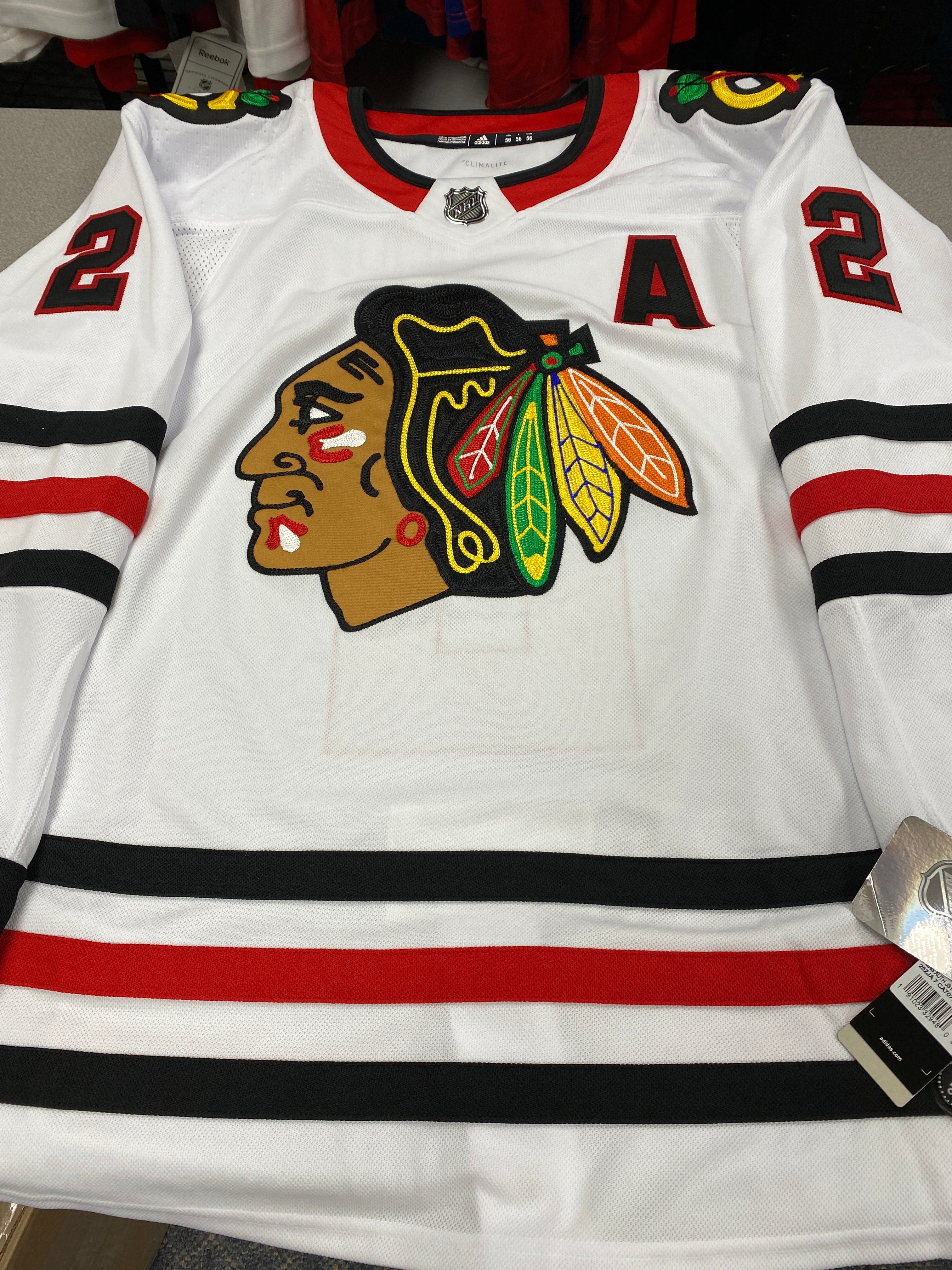 duncan keith away jersey