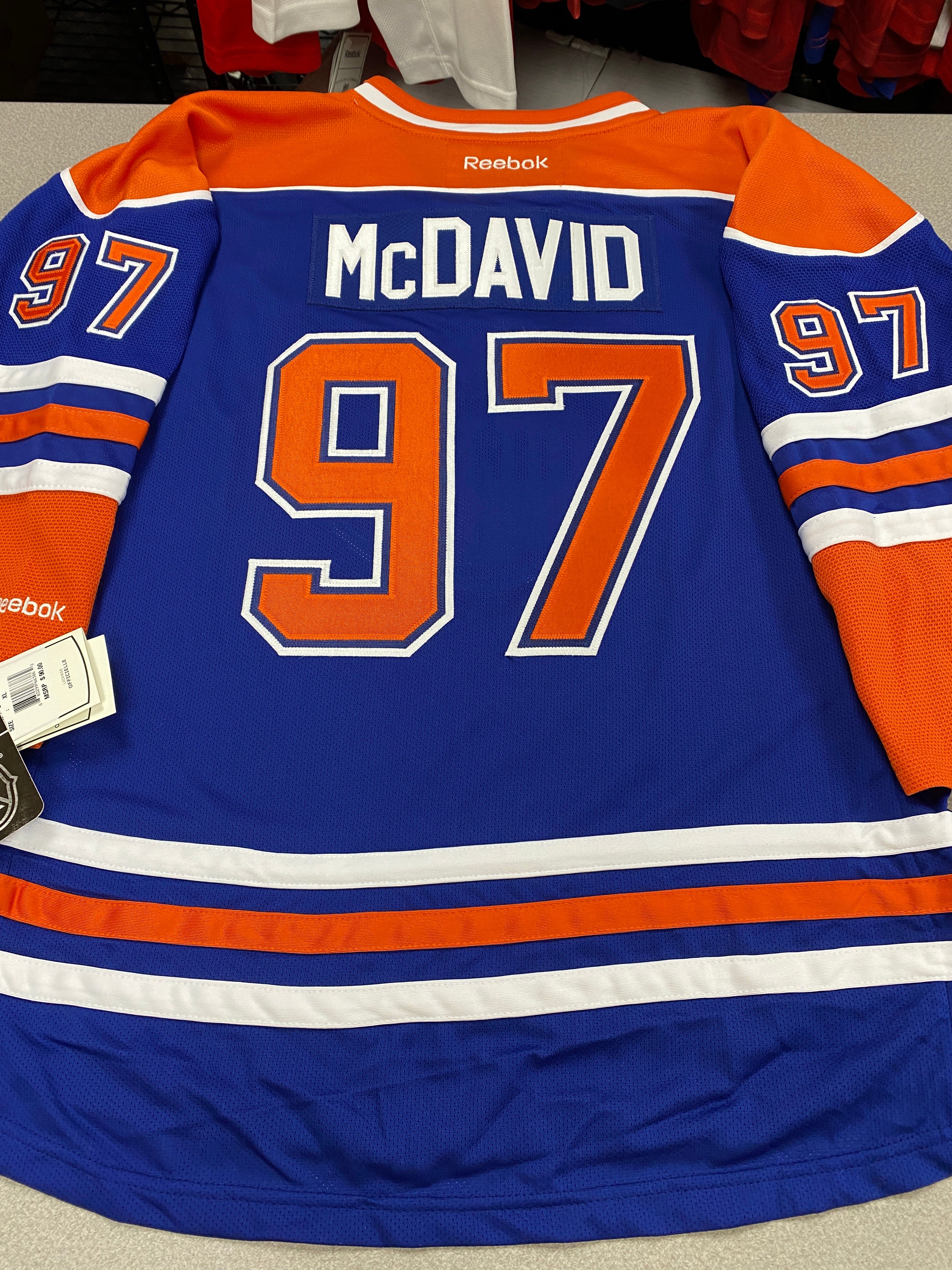 mcdavid youth jersey