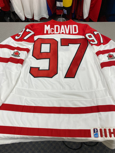 mcdavid team canada jersey