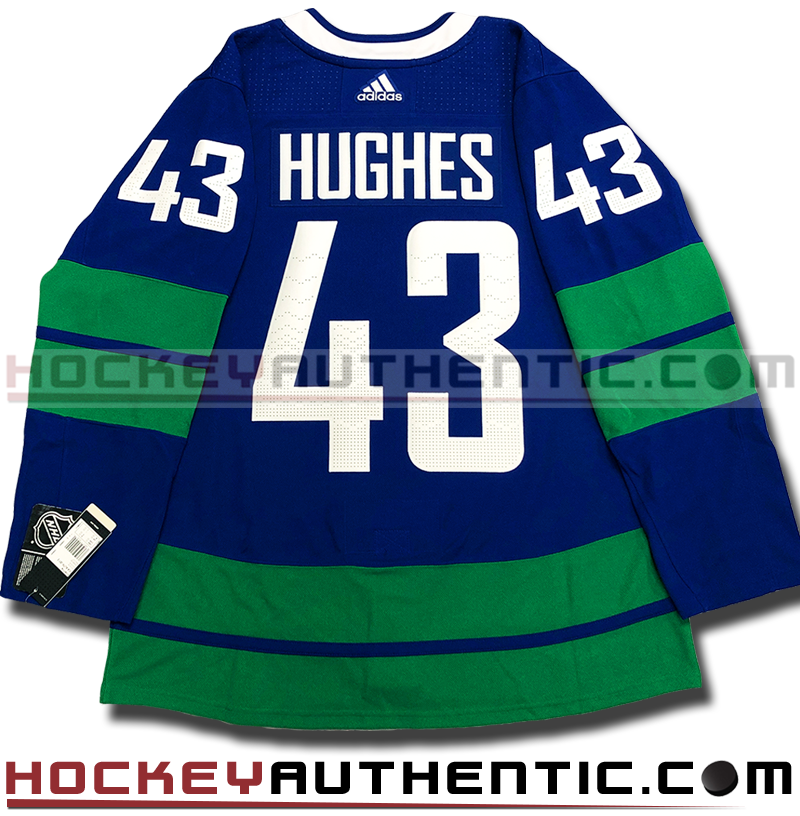 canucks hughes jersey