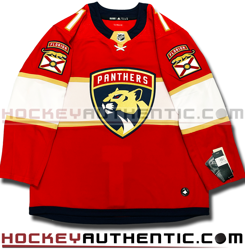 ROBERTO LUONGO FLORIDA PANTHERS AUTHENTIC PRO ADIDAS NHL JERSEY (CLIMALITE/AEROREADY MODEL)